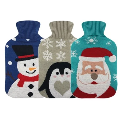 クリスマス湯袋ニットカバー